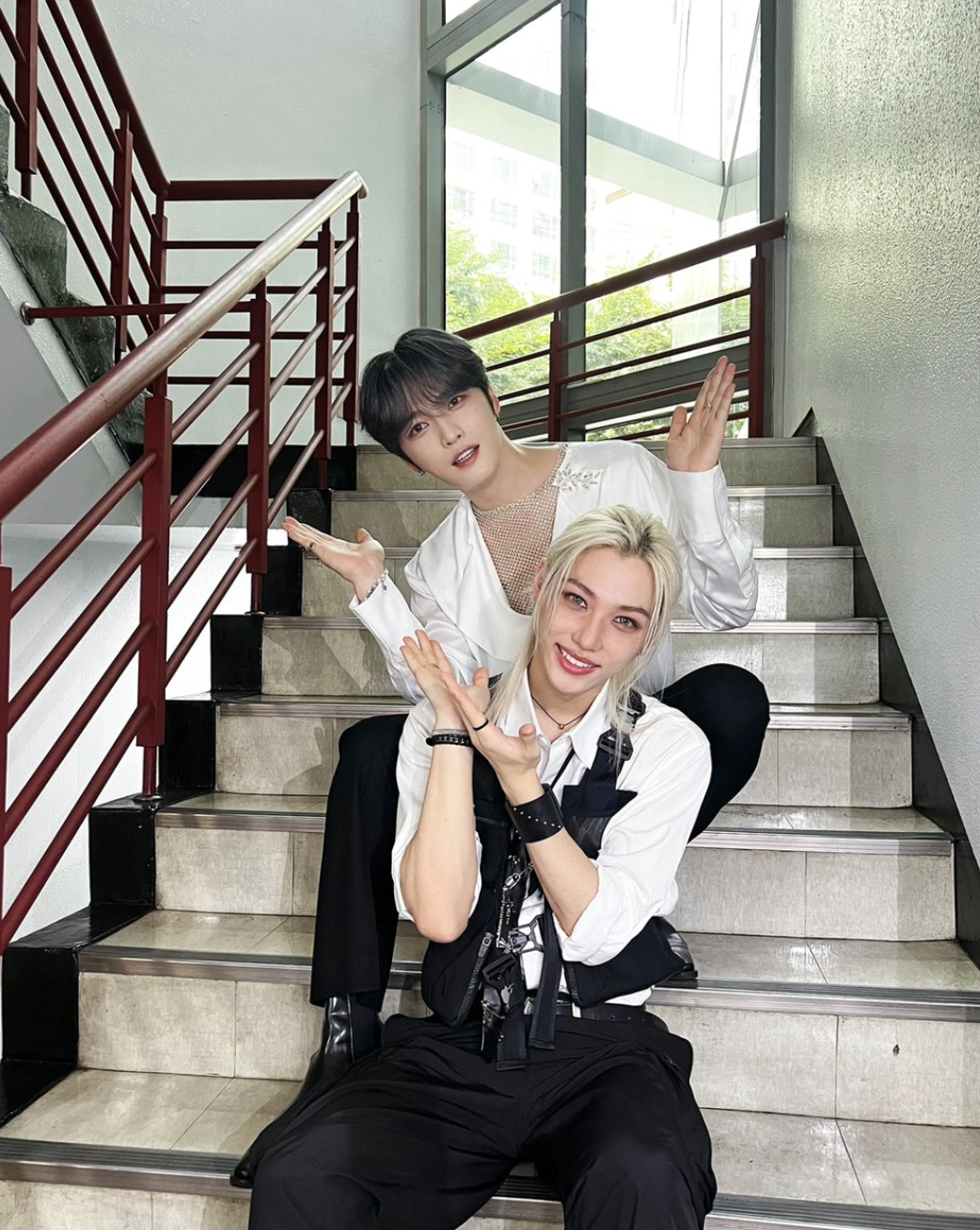 김재중과 스트레이키즈 필릭